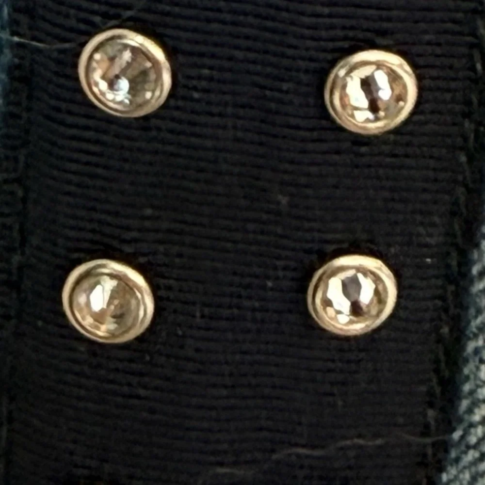 Veronica Beard Ines Stud Detail Crop Jeans - Picture 9 of 16